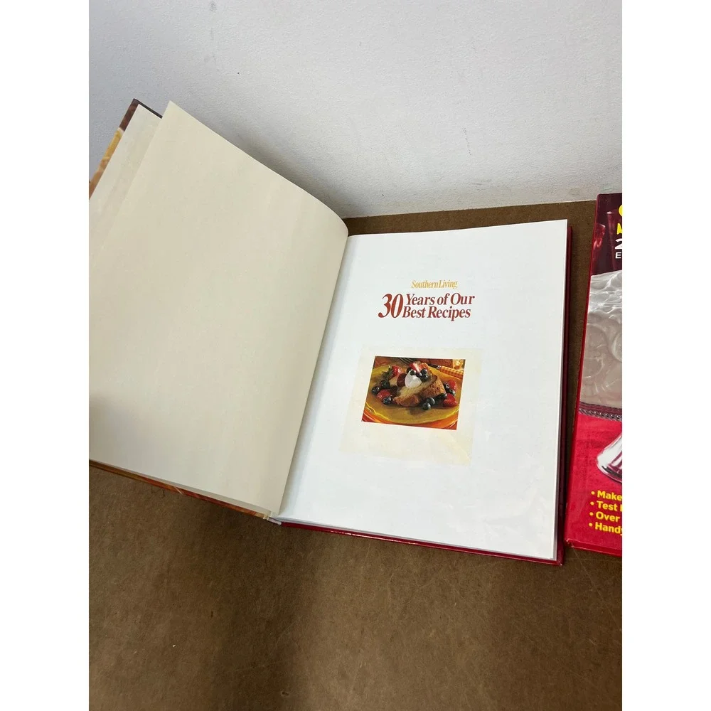 10 Southern Living Hardcover Cookbook Lot Annual Recipes Christmas All-Time Favs